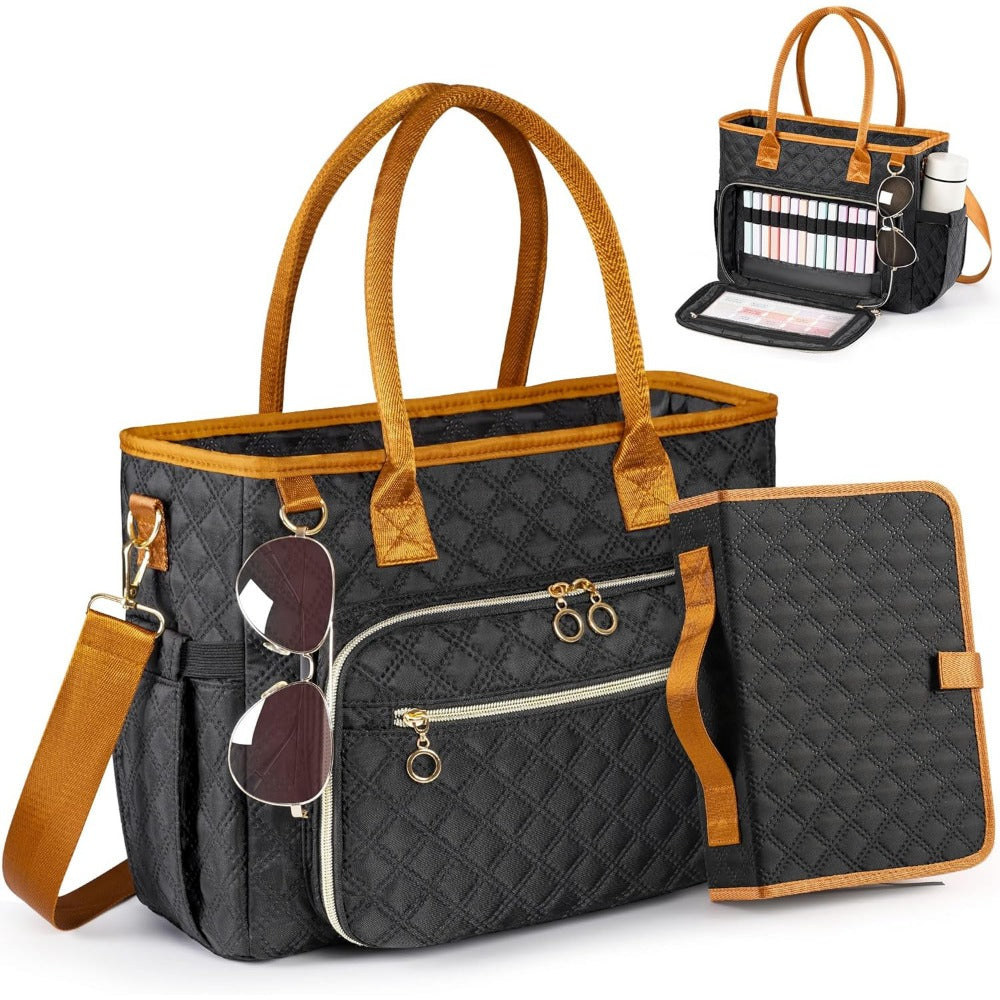 Crossbody Bag for Women – Quilted, Quilted Bible Large Church Strap – detail view 4