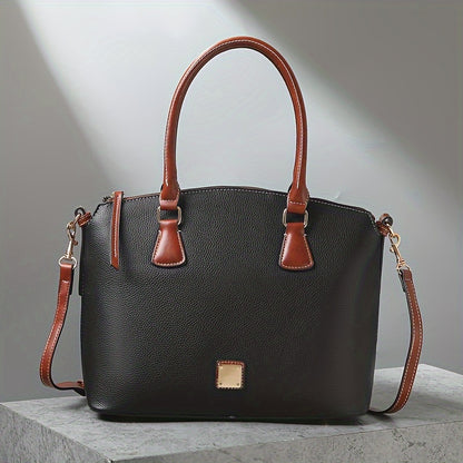 Crossbody Bag for Women – Textured Satchel Vintage Western Colorblock – detail view 22