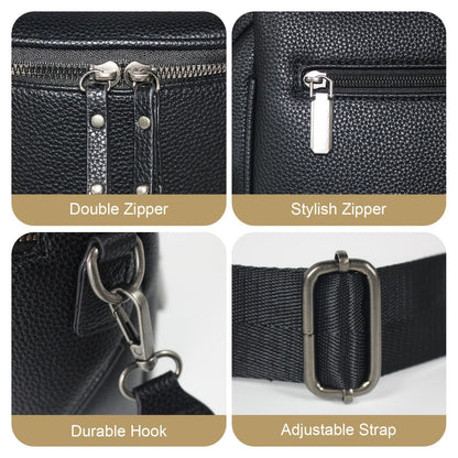 Crossbody Bag for Women – for Travel & Everyday Use, Detachable Strap Plaid Multi – detail view 13