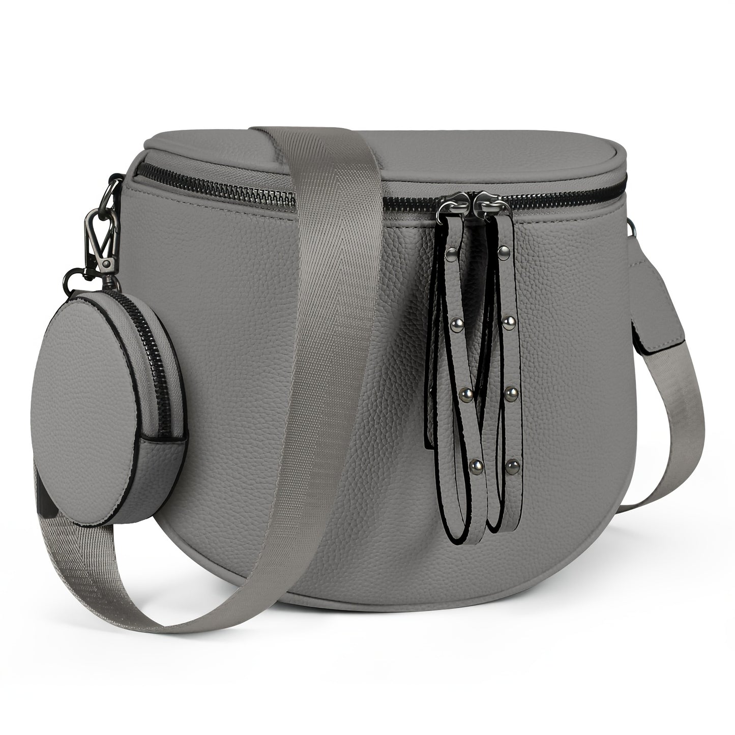 Crossbody Bag for Women – for Travel & Everyday Use, Detachable Strap Plaid Multi – detail view 27