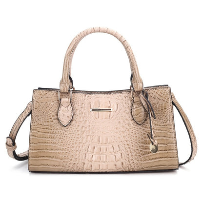 Crossbody Bag for Women – for Travel & Everyday Use, Alligator Print Luxury Zipper Party – detail view 2