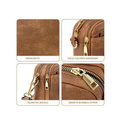 Crossbody Bag for Women – Vegan Leather, Adjustable Strap, Lightweight, for Travel & – detail view 14