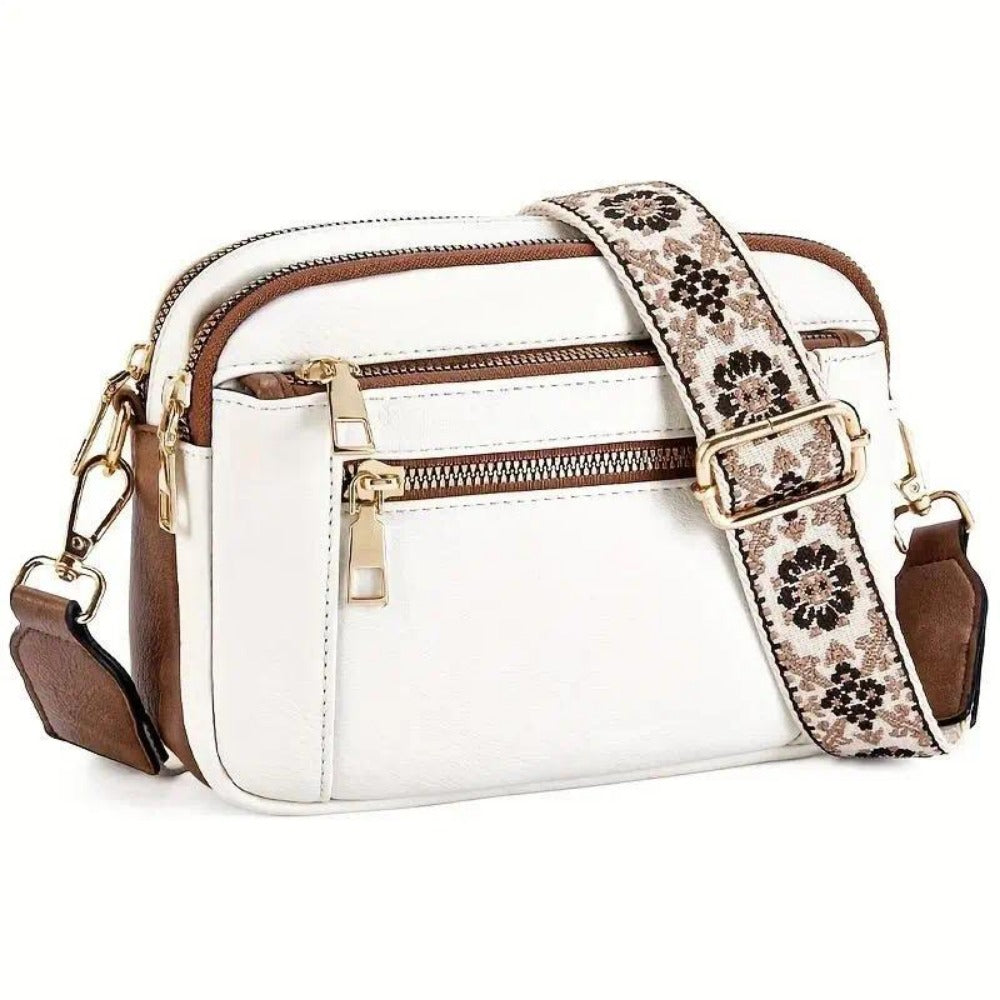Crossbody Bag for Women – Vegan Leather, Adjustable Strap, Lightweight, for Travel & – detail view 13