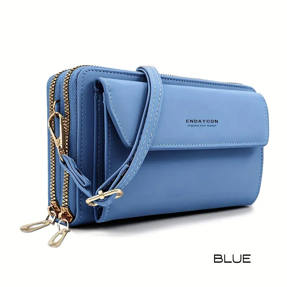 Crossbody Bag for Women – Vegan Leather, Anti-Theft, for Travel – detail view 12