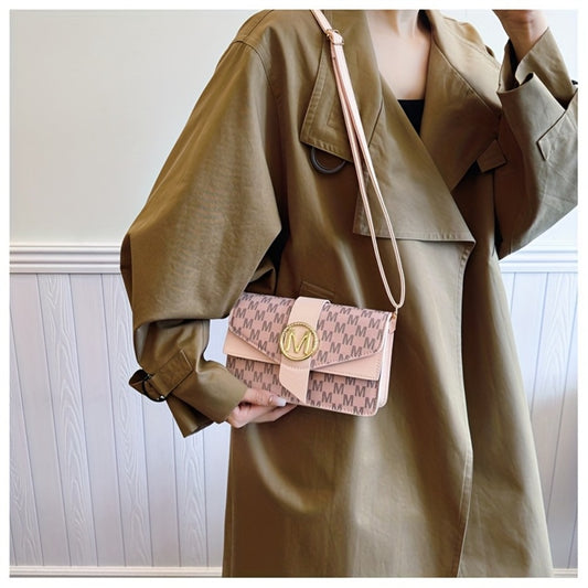 Crossbody Bag for Women – Vegan Leather, Mini, Adjustable Strap – front view