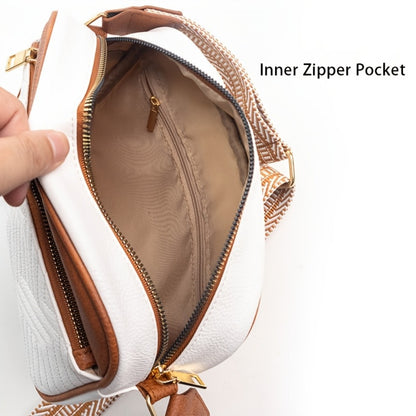 Crossbody Bag for Women – Vegan Leather, Quilted, Multi Pocket, Lightweight – detail view 6