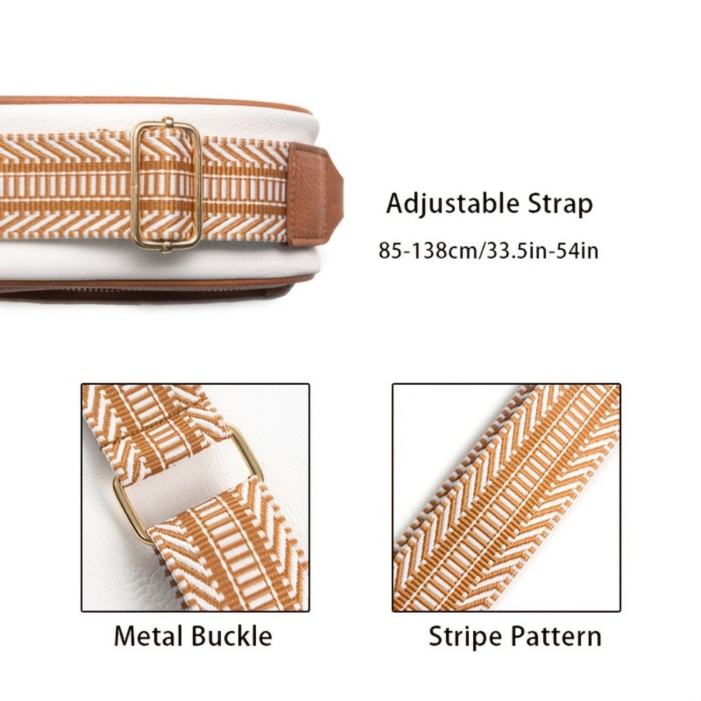Crossbody Bag for Women – Vegan Leather, Quilted, Multi Pocket, Lightweight – detail view 8