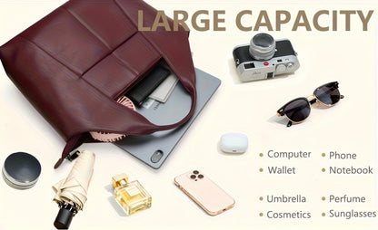 Women's Handbag – Genuine Leather, Adjustable Strap – detail view 14