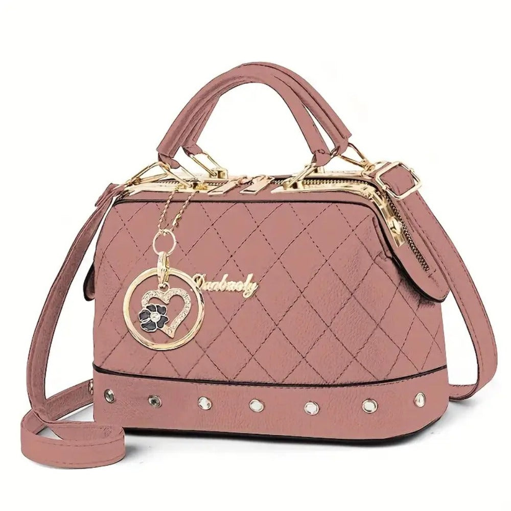 Women's Handbag – Quilted, Adjustable Strap – detail view 13