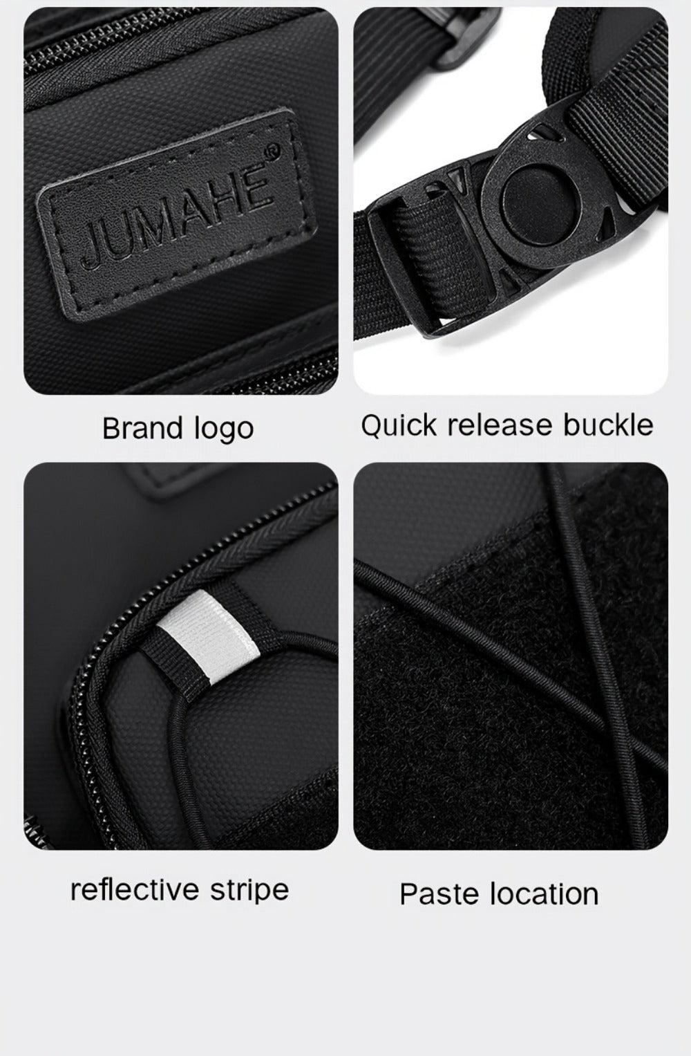 Women's Handbag – for Travel & Work, Running Vest Built In Phone – detail view 24