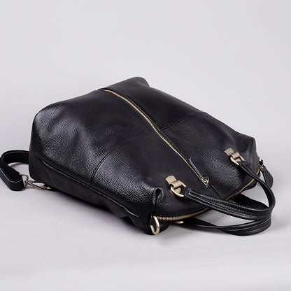 Laptop Backpack – Genuine Leather, for Travel & Work – detail view 12