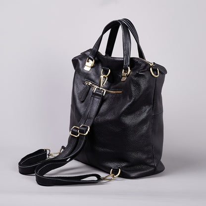 Laptop Backpack – Genuine Leather, for Travel & Work – detail view 17