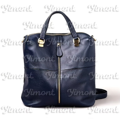 Laptop Backpack – Genuine Leather, for Travel & Work – detail view 9