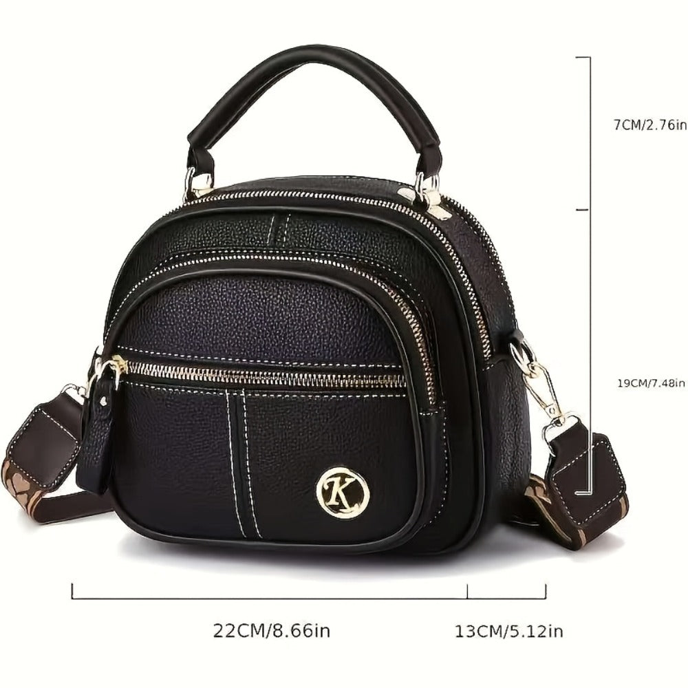 Shoulder Bag for Women – Large Capacity, Multi-Pocket, Adjustable Strap, for Travel & – detail view 3