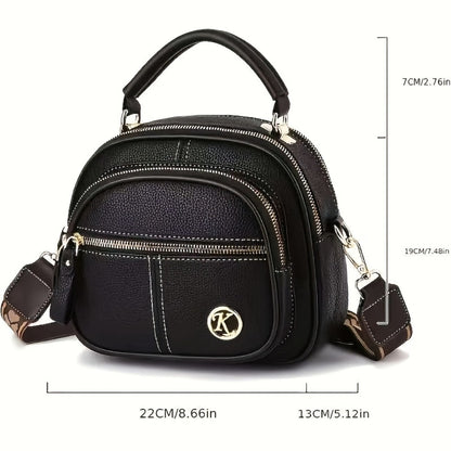 Shoulder Bag for Women – Large Capacity, Multi-Pocket, Adjustable Strap, for Travel & – detail view 3
