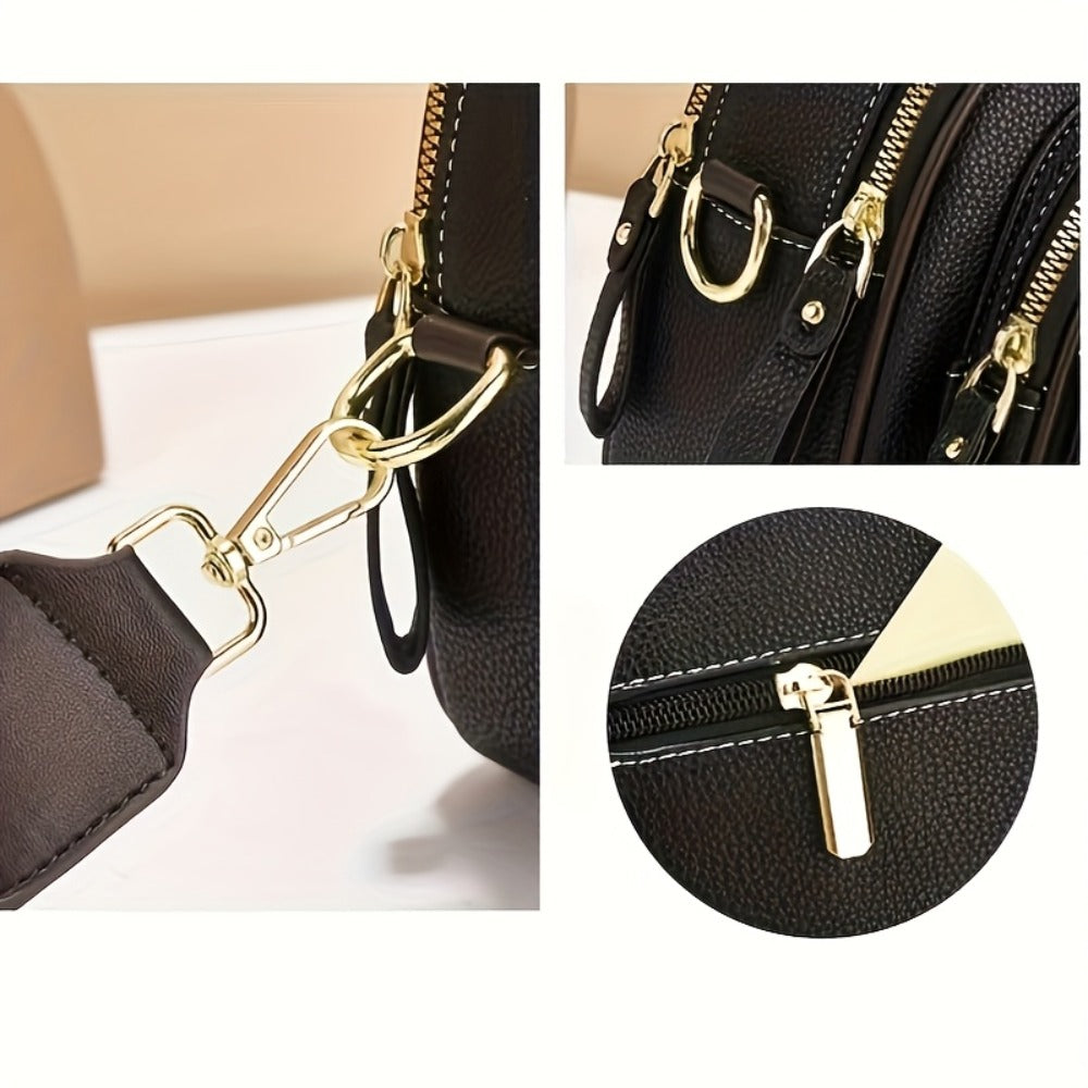 Shoulder Bag for Women – Large Capacity, Multi-Pocket, Adjustable Strap, for Travel & – detail view 6