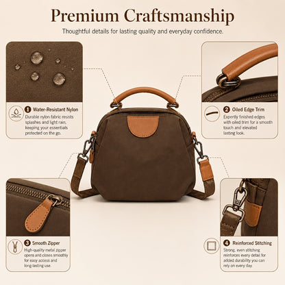 Shoulder Bag for Women – Nylon, Large Capacity, Adjustable Strap, for Travel & Work – detail view 13