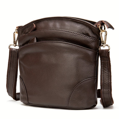 Shoulder Bag for Women – Polyester, Houndstooth Gold Chain M Emblem – front view - product view 19