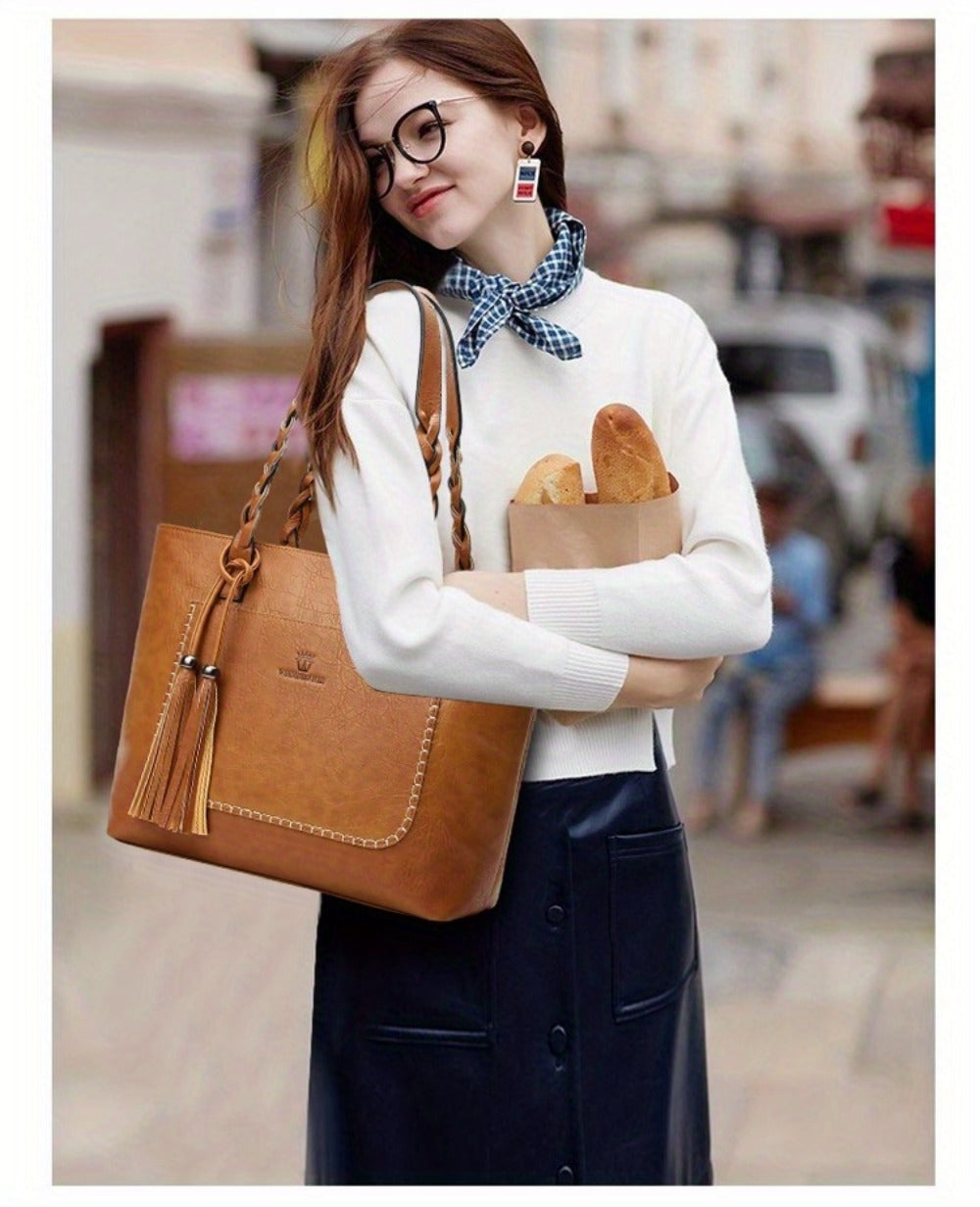 Shoulder Bag for Women – Polyester, Large Capacity, for Everyday Use – detail view 14