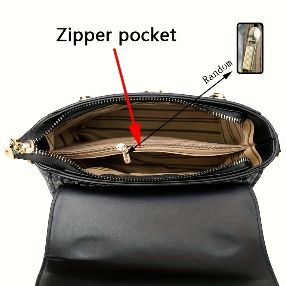 Shoulder Bag for Women – PU Leather, Large Capacity, for Everyday Use – detail view 10