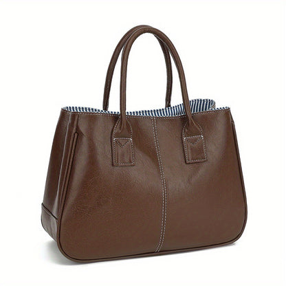 Shoulder Bag for Women – PU Leather, Large Capacity, Adjustable Strap, for Travel & – detail view 8