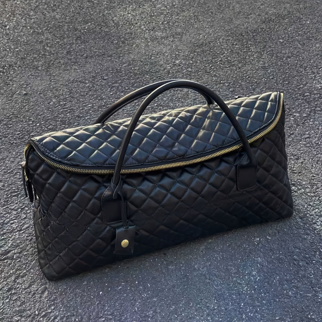 Shoulder Bag for Women – Quilted, Large Capacity, for Travel & Work – front view - product view 15
