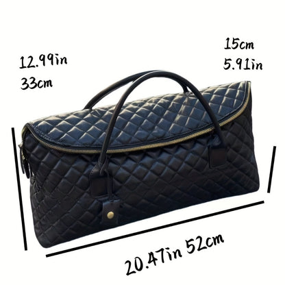 Shoulder Bag for Women – Quilted, Large Capacity, for Travel & Work – detail view 14