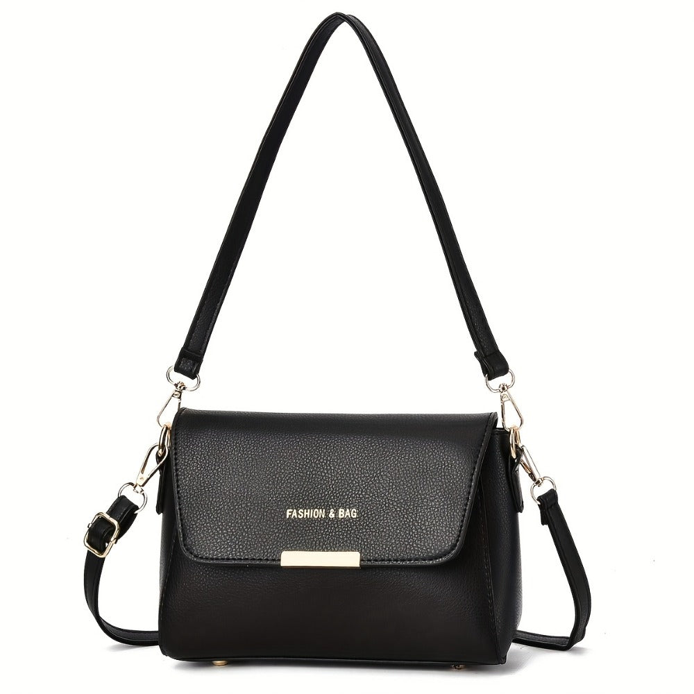 Shoulder Bag for Women – for Work, Elegant Solid Color High End – detail view 3