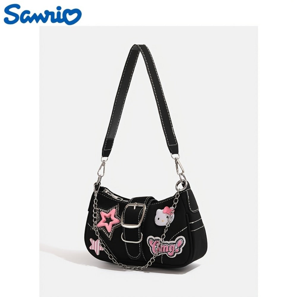 Shoulder Bag for Women – Y2k Anime Baguette Cute Character – detail view 3