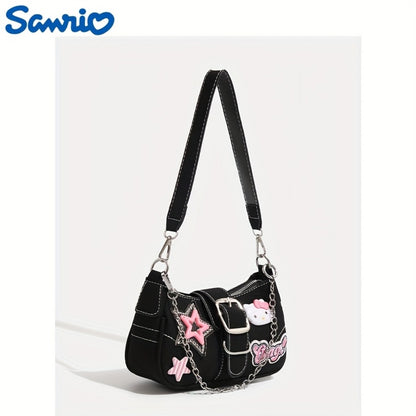 Shoulder Bag for Women – Y2k Anime Baguette Cute Character – detail view 7