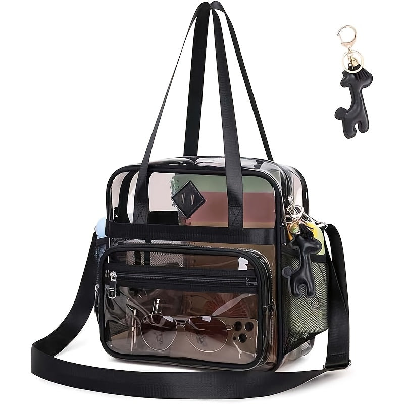 Tote Bag for Women – 12 Inch, PVC, Clear, Transparent – detail view 20
