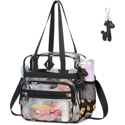 Tote Bag for Women – 12 Inch, PVC, Clear, Transparent – detail view 24