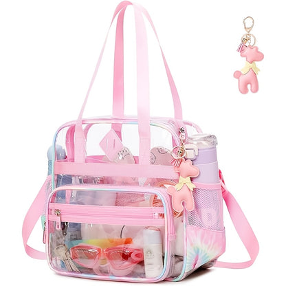 Tote Bag for Women – 12 Inch, PVC, Clear, Transparent – detail view 23