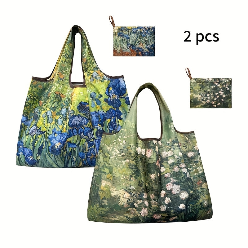 Tote Bag for Women – 2-Pack, Nylon, Foldable – detail view 14