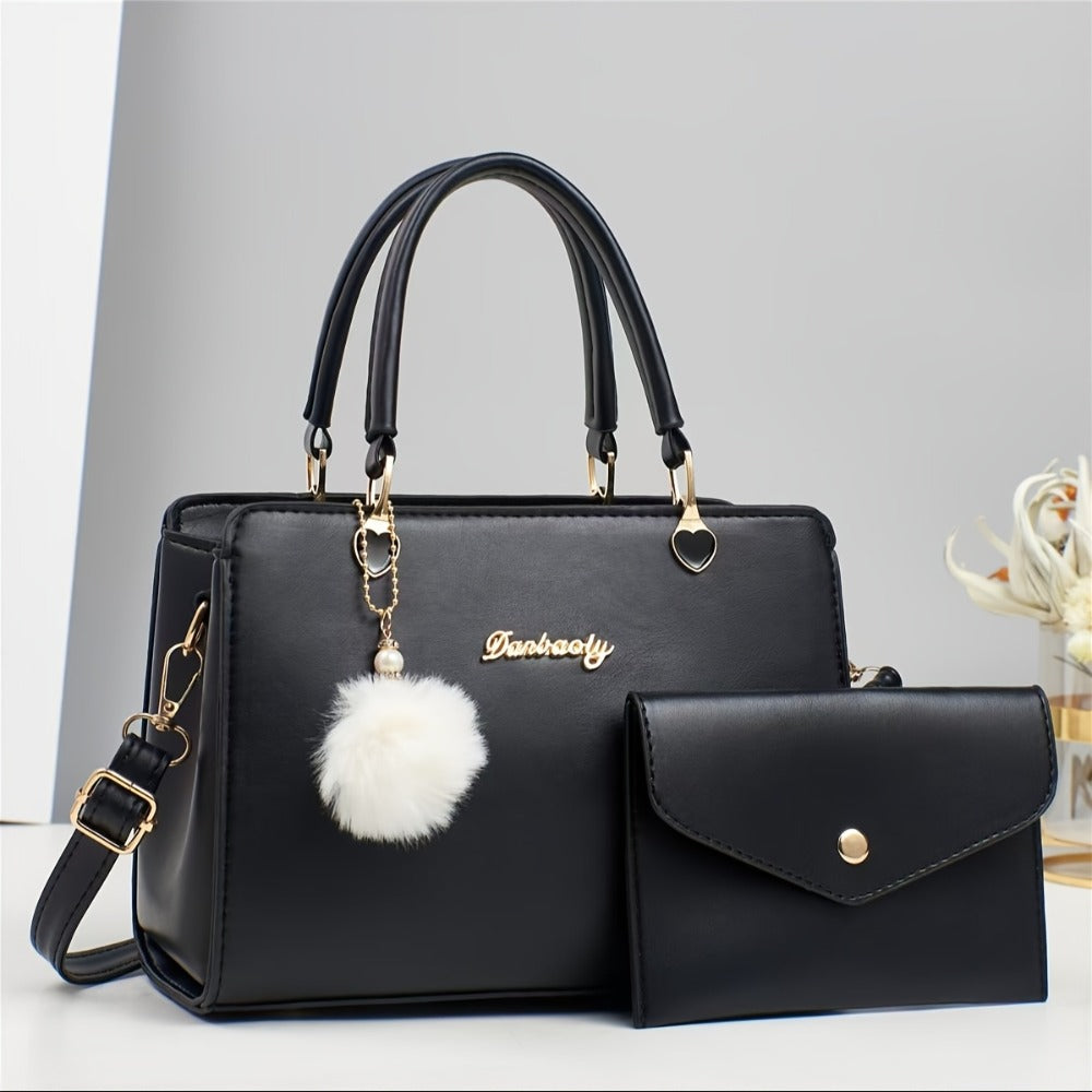 Tote Bag for Women – 2-Piece, Adjustable Strap – detail view 2