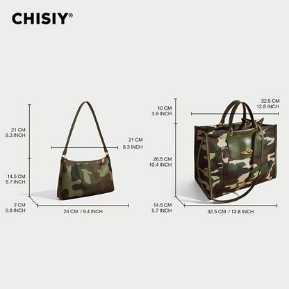 Tote Bag for Women – 2-Piece, Large Capacity, Adjustable Strap – detail view 2