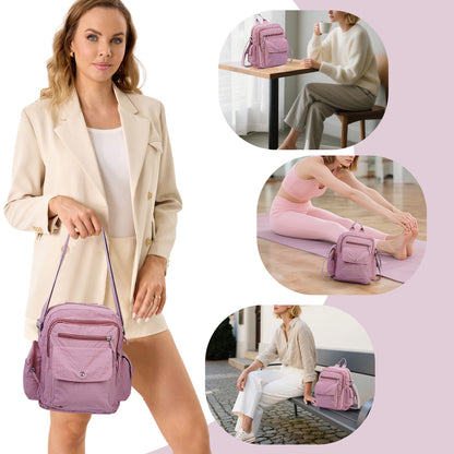 Tote Bag for Women – 2-Piece, Nylon, Quilted, Lightweight – detail view 5