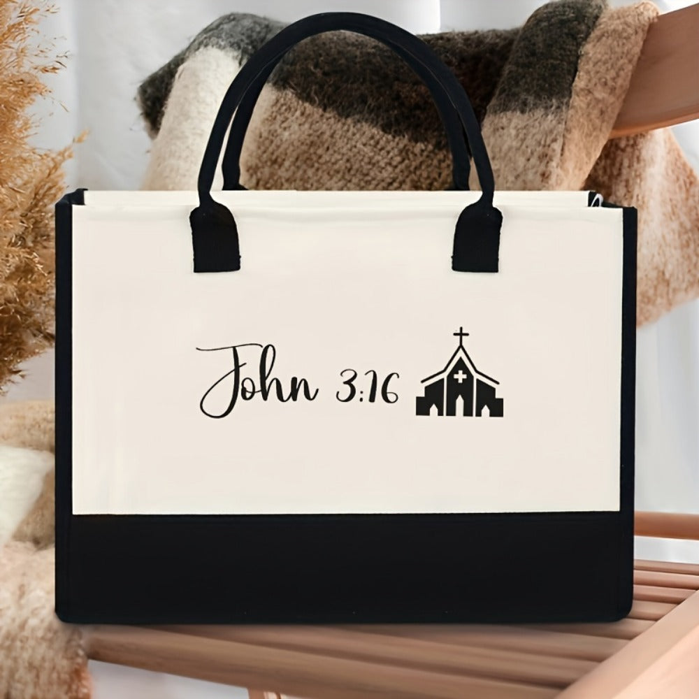 Tote Bag for Women – Canvas, Christian You Are Blessing Canvas – detail view 13