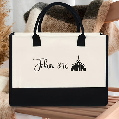 Tote Bag for Women – Canvas, Christian You Are Blessing Canvas – detail view 13