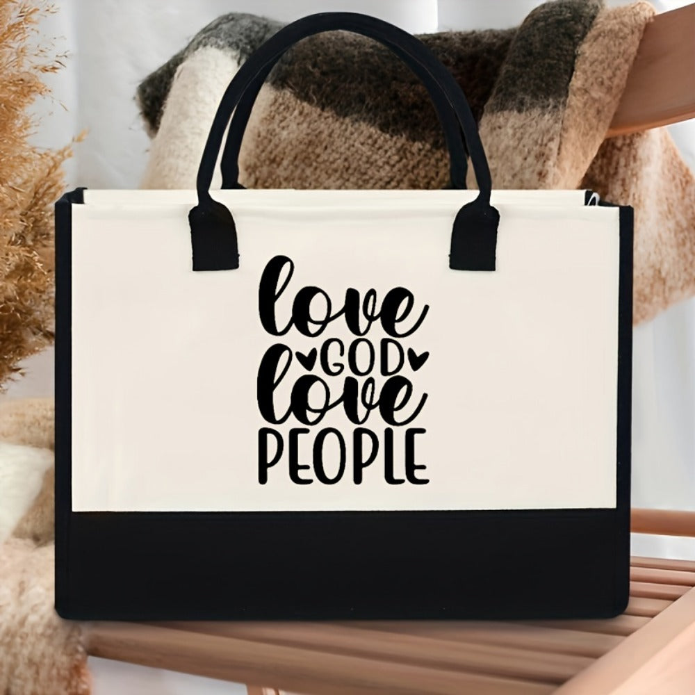 Tote Bag for Women – Canvas, Christian You Are Blessing Canvas – detail view 15