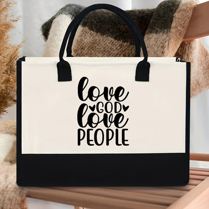 Tote Bag for Women – Canvas, Christian You Are Blessing Canvas – detail view 15