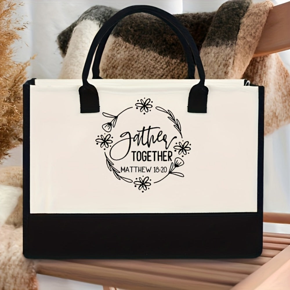Tote Bag for Women – Canvas, Christian You Are Blessing Canvas – detail view 10