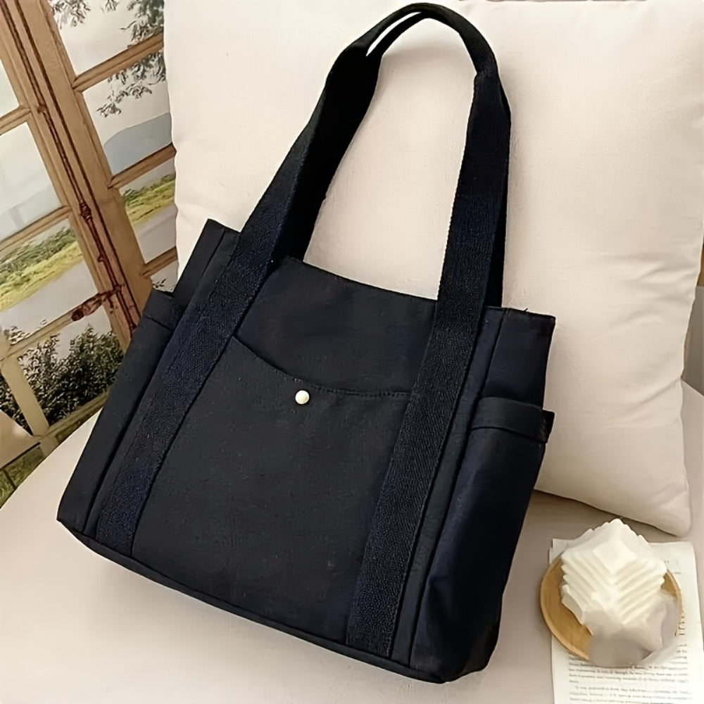 Tote Bag for Women – Canvas, Large Capacity, Foldable, for Work & Everyday Use – detail view 10