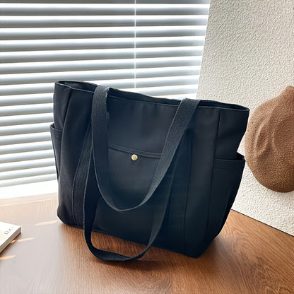 Tote Bag for Women – Canvas, Large Capacity, Foldable, for Work & Everyday Use – detail view 2