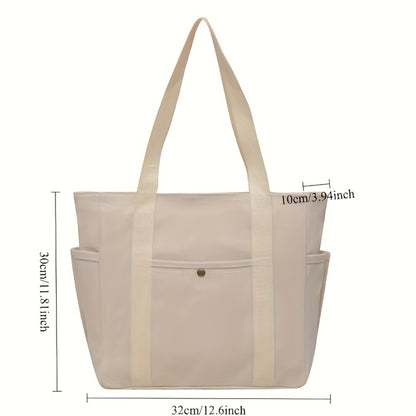 Tote Bag for Women – Canvas, Large Capacity, Foldable, for Work & Everyday Use – detail view 6