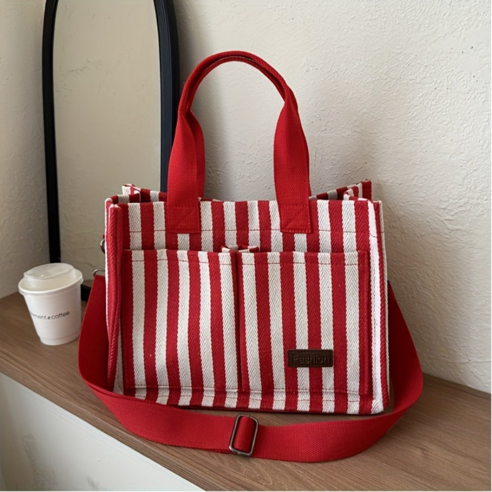 Tote Bag for Women – Canvas, Large Capacity, for Travel & Work – detail view 9