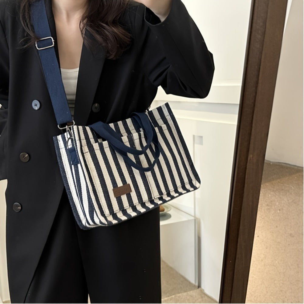 Tote Bag for Women – Canvas, Large Capacity, for Travel & Work – alternate view