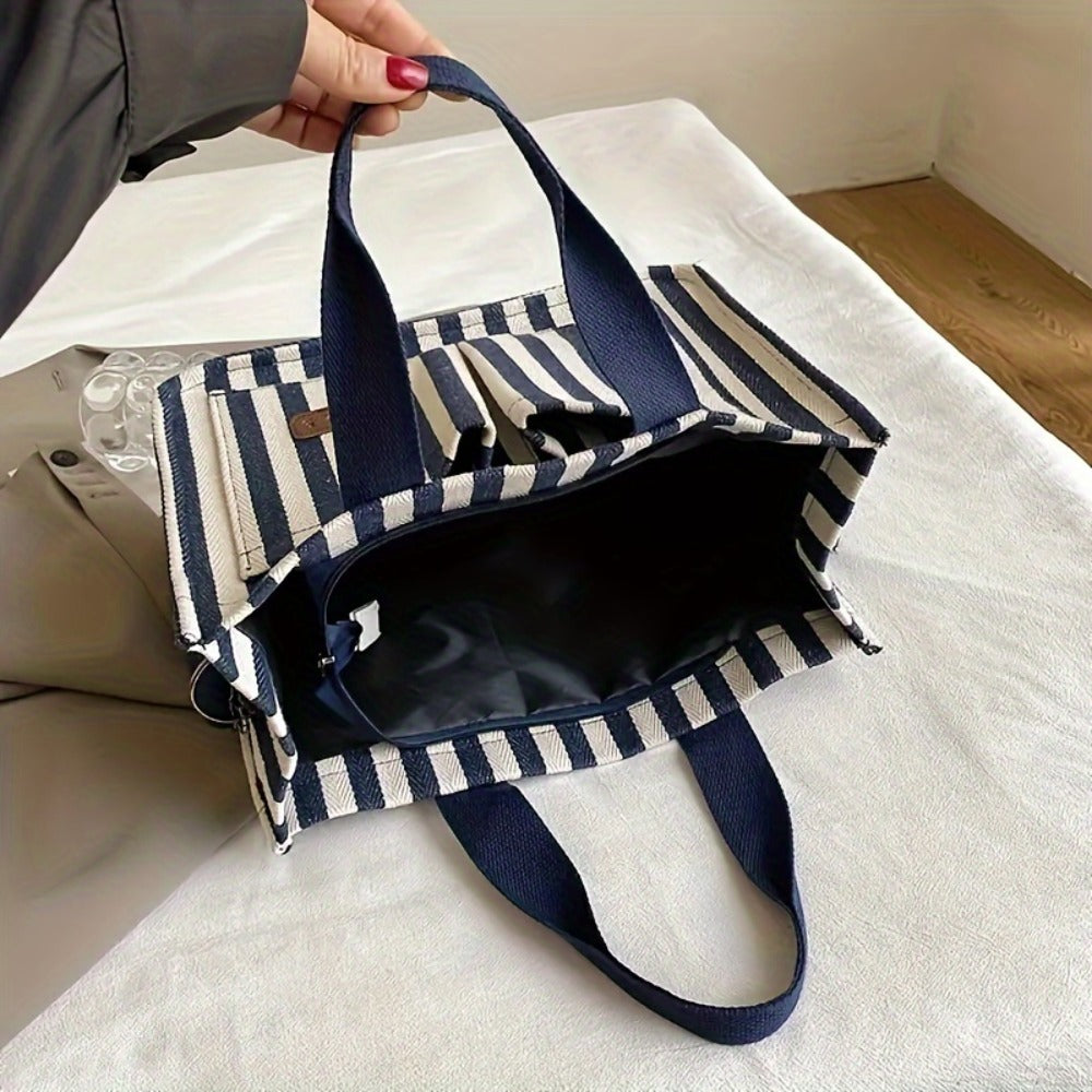 Tote Bag for Women – Canvas, Large Capacity, for Travel & Work – detail view 4