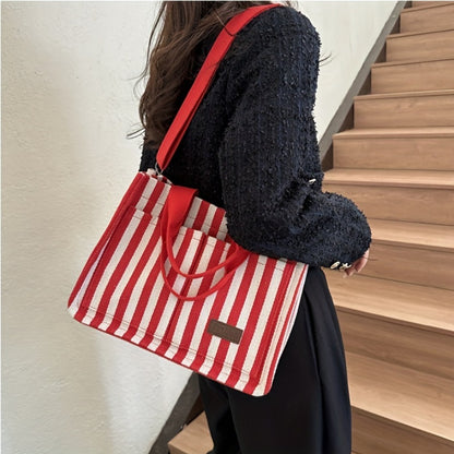 Tote Bag for Women – Canvas, Large Capacity, for Travel & Work – detail view 6