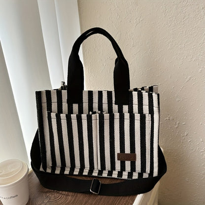 Tote Bag for Women – Canvas, Large Capacity, for Travel & Work – detail view 8